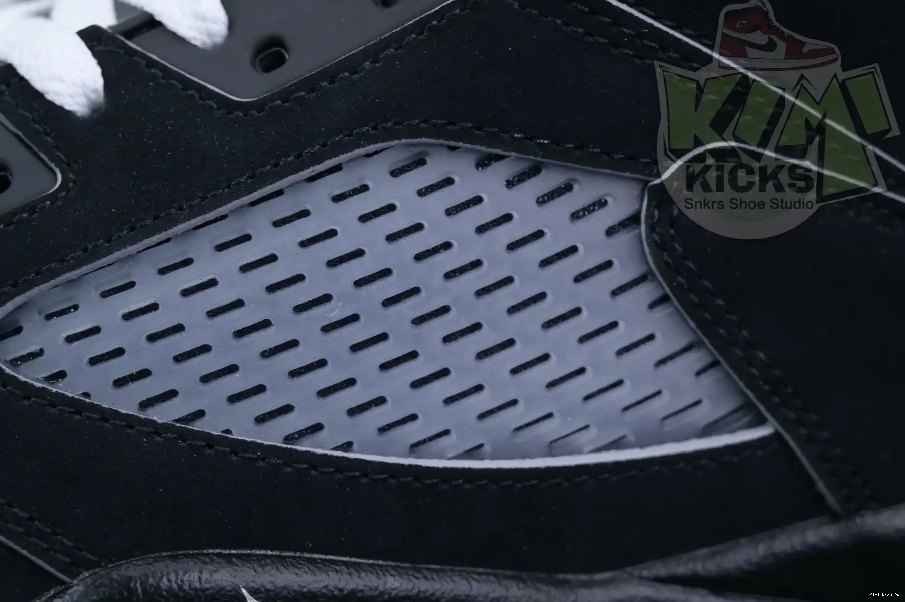 Jordan Air REIMAGINED” Kimikick METALLIC 5“BLACK Jordan 0628